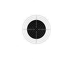 10m Air Rifle Target Card Pack